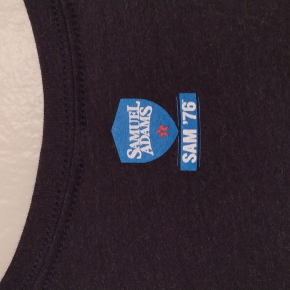 Bella Canvas Samual Adams 76 Graphic T-Shirt Size S - Picture 7 of 8